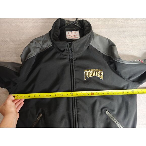 Pittsburgh Pirates MLB Men's Full Zip Jacket Large Insiders Club Embroidered - Picture 7 of 10